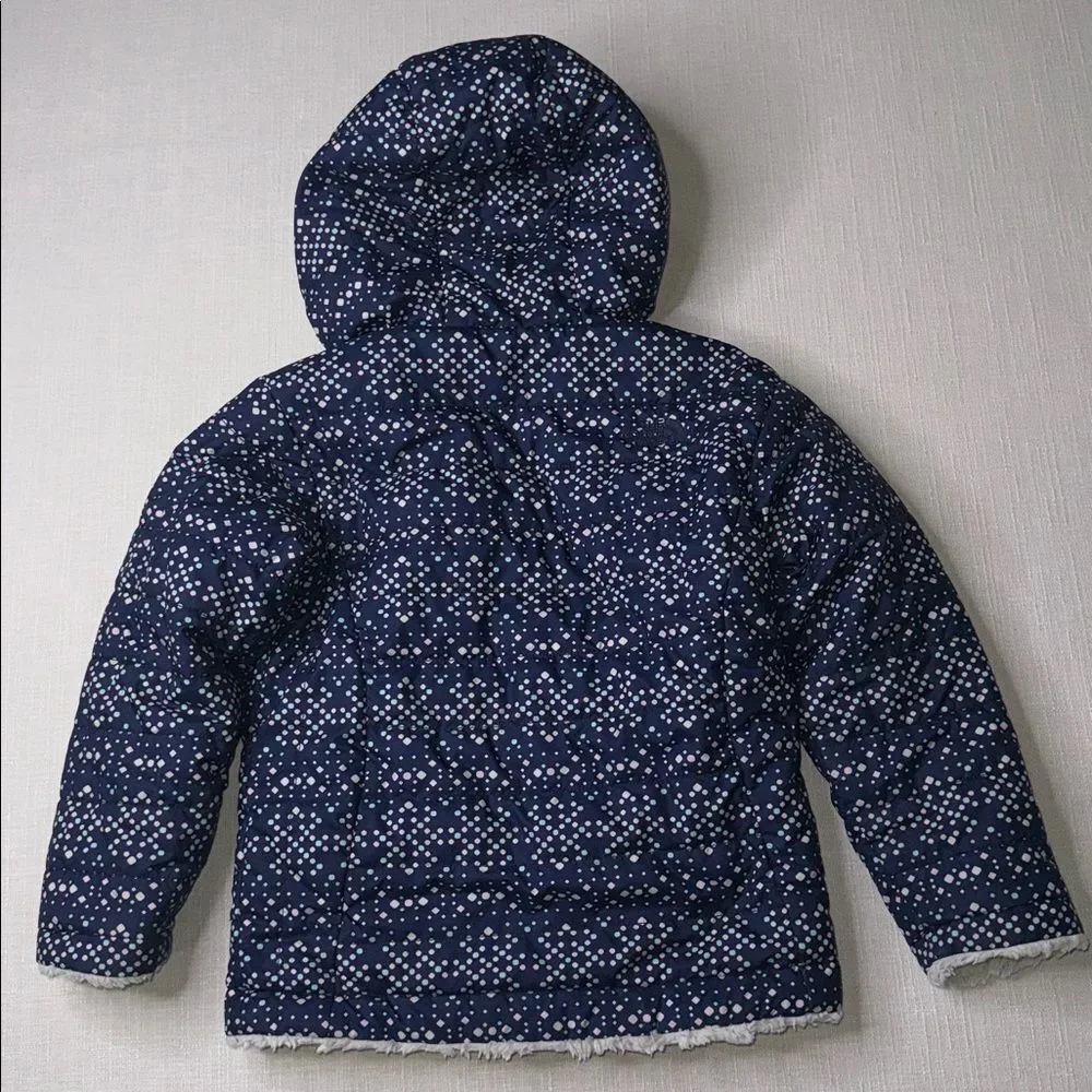 The North Face Girls' Printed Reversible Mossbud Swirl Jacket